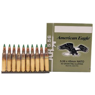 Federal Ammo XM 5.56x45mm (5.56 NATO) 62 Grain FMJ