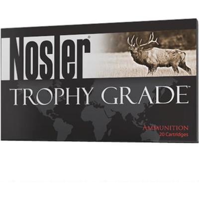 Nosler Ammo Trophy 280 Ackley Improved 140 Grain A