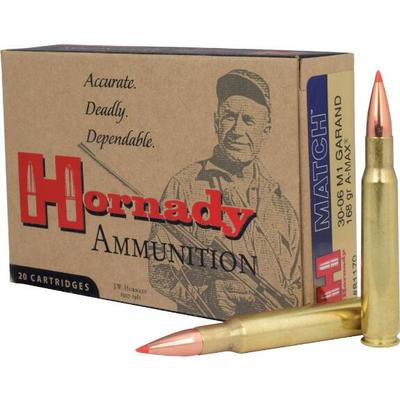 Hornady Ammo A-Max 30-06 Springfield AMAX Match 168 Grain [81170 ...