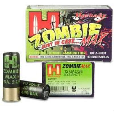 Hornady Shotshells Zombie Max Z-Max 12 Gauge 2.75in 8 Pellets 00 ...