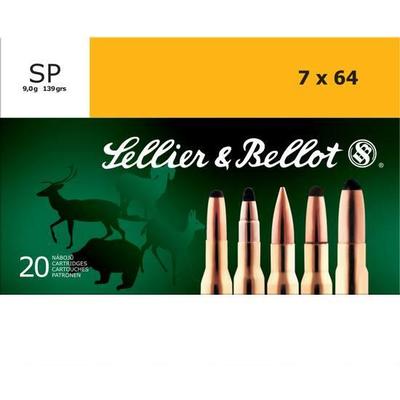 Sellier & Bellot Ammo 7x64mm Brenneke SP 139 G