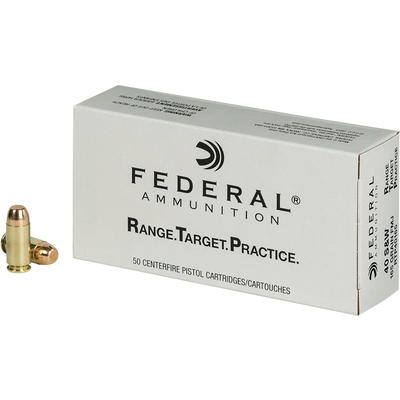 Federal Ammo Range and Target 40 S&W 165 Grain