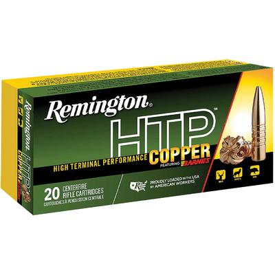 Remington Ammo HTP Copper 22-250 Remington 50 Grai