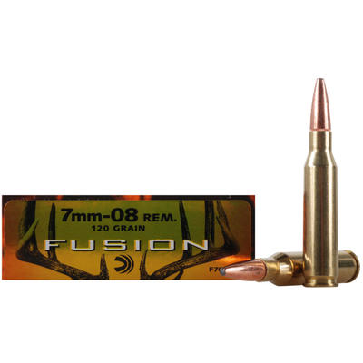 Federal Ammo Fusion 7mm-08 Remington Fusion 120 Gr