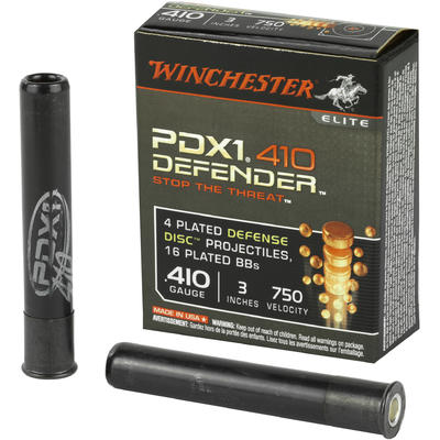 Winchester Shotshells PDX1 .410 Gauge 3in 4 Defens