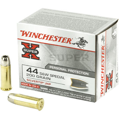 Winchester Ammo Super-X 44 Special Silvertip HP 200 Grain [X44STHPS2]