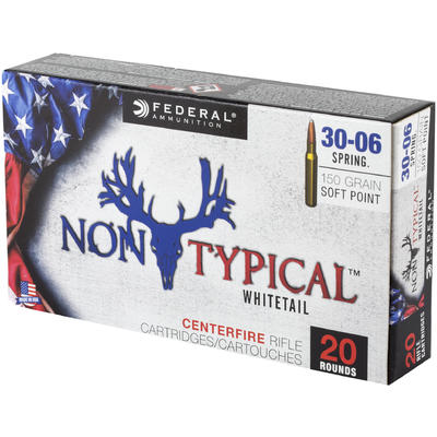 Federal Ammo Non-Typical 30-06 Springfield 150 Gra
