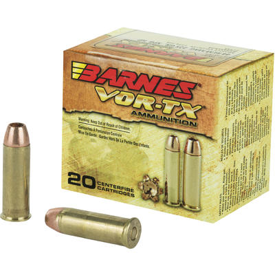 Barnes Ammo Vor-Tx Hunting 44 Magnum XPB 225 Grain