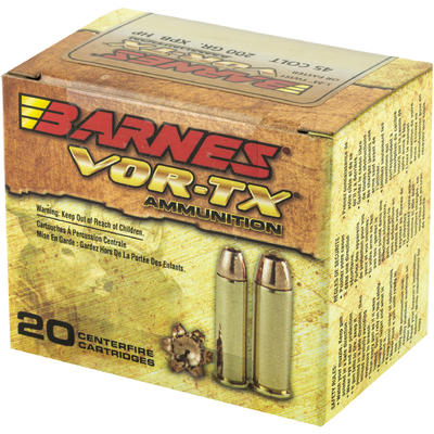 Barnes Ammo Vor-Tx Hunting 45 Colt (LC) XPB 200 Gr