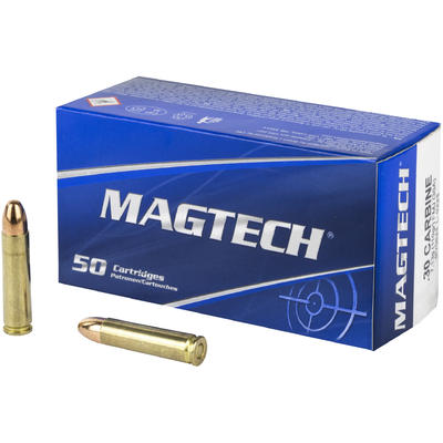 Magtech Ammo Sport Shooting 30 Carbine FMJ 110 Gra