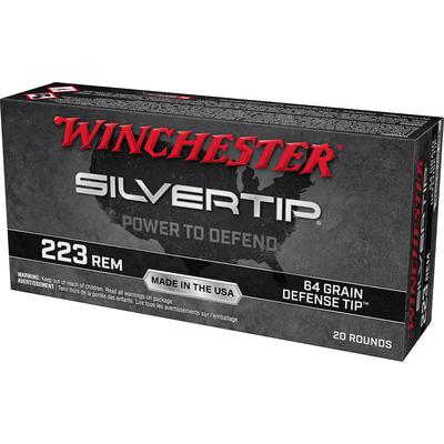 Winchester Ammo Silvertip 223 Remington 64 Grain D