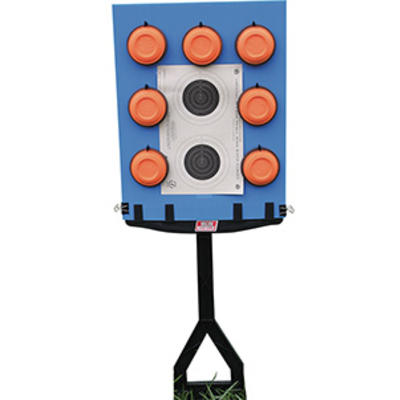 MTM Jammit Combo Target Stand w/Bird Board Blue/Bl