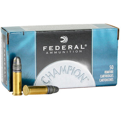 Federal Rimfire Ammo Champion .22 Magnum (WMR) FMJ