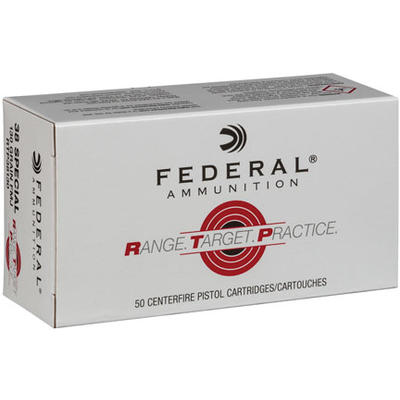 Federal Ammo Range and Target 38 Special 130 Grain