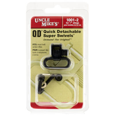 Uncle Mikes 1in Quick Detach Sling Swivels [1461-2