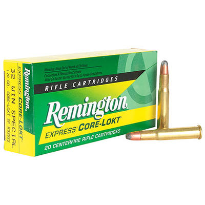 Remington Ammo Core-Lokt 32 Winchester Special SP