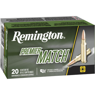 Remington Ammo Match 224 Valkyrie 90 Grain Boat-Ta