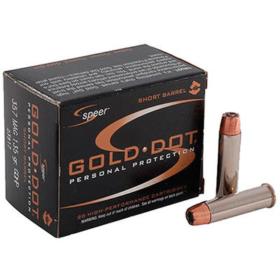 Speer Ammo Gold Dot 44 Magnum 210 Grain Gold Dot H