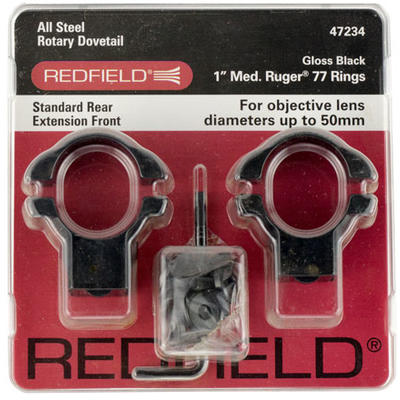 Redfield Rings Rug M77 High 30mm Dia Matte Black [