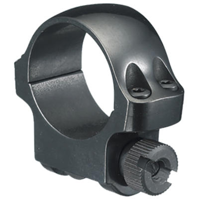 Ruger Clam Pack Single Ring Extra High 30mm Dia Bl