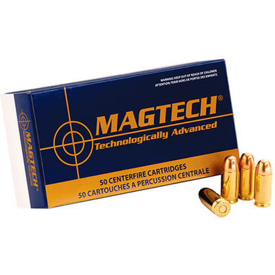 Magtech Ammo Sport Shooting 357 Magnum Semi-JSP 15