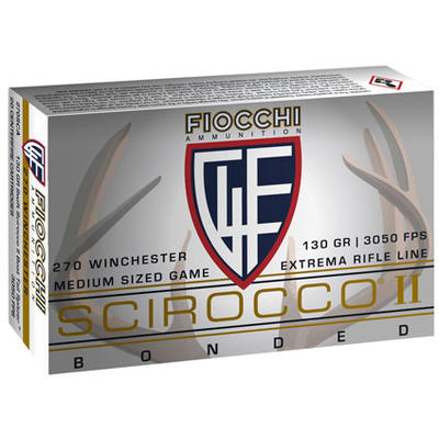Fiocchi Ammo Extrema Hunting 270 Winchester 130 Gr