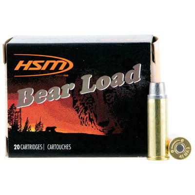 HSM Ammo Bear Load 41 Magnum 230 Grain Semi-Wadcut