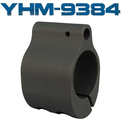 YHM Firearm Parts Gas Block Low Profile Slotted Pi