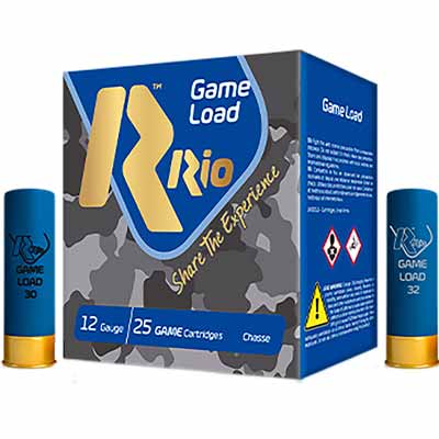 Rio Shotshells Game Load 12 Gauge 2.75in 1-1/4oz #