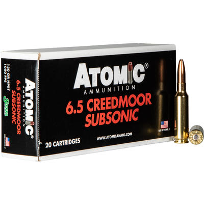 6.5 creedmoor subsonic rounds