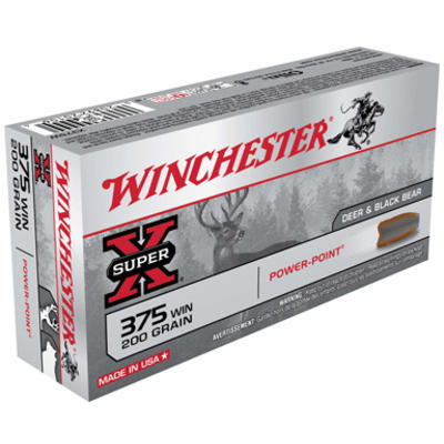 Winchester Ammo Super-X 375 Winchester 200 Grain P