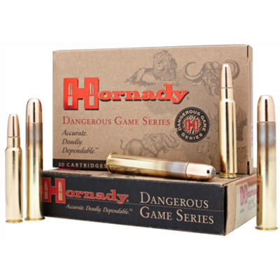 Hornady Ammo Dangerous Game 470 Nitro Express 500