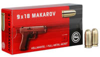 Geco Ammo 9mm Makarov 95 Grain FMJ [294540050]