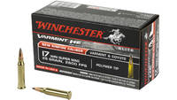 Winchester Ammunition Varmint HE 17 WSM 25 Grain P