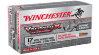 Winchester Ammo Varmint-X 17 Win Super Magnum (WSM