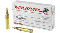 Winchester Ammo 5.56×45mm (5.56 NATO) FMJ 55 Grai