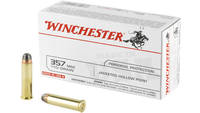 Winchester Ammo Best Value 357 Magnum JHP 110 Grai