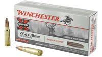 Winchester Ammo 7.62X39 Super-X 123 Grain SP [X762