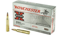 Winchester Ammo 220 Swift 50 Grain PSP [X220S]