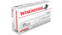 Winchester Ammo Best Value 45 ACP 185 Grain FMJ 50