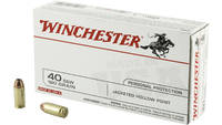 Winchester USA 40 S&W 180 Grain JHP 50 Rounds