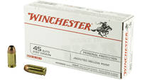 Winchester Ammo Best Value USA 45 ACP JHP 230 Grai