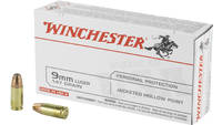 Winchester Ammo Best Value USA 9mm JHP 147 Grain [