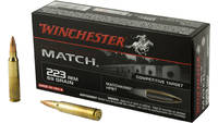 Winchester Ammo Match BTHP 223 Rem (5.56 NATO) 69