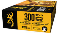 Browning Ammo BXR Rapid Expansion 300 Win Mag 155