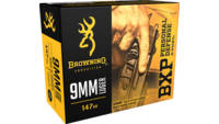 Browning Ammo BPX 9mm 147 Grain HP [B191700091]