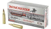 Winchester Ammo Varmint-X 22-250 Rem 38 Grain Lead