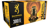 Browning Ammo Training & Practice 380 ACP 95 G
