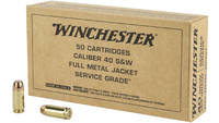 Winchester Ammunition Service Grade 40 S&W 165