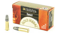 Federal Gold Medal 22LR 40 Grain Lead Round Nose 5